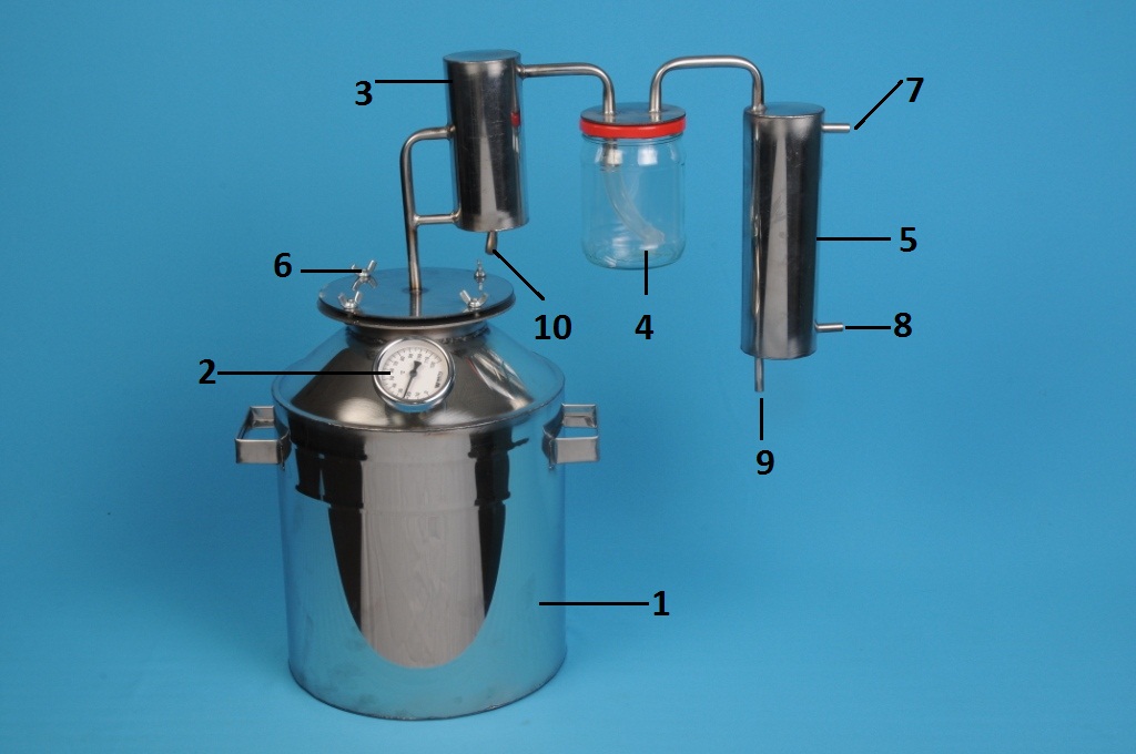 Самогонный аппарат под проточную воду как пользоваться